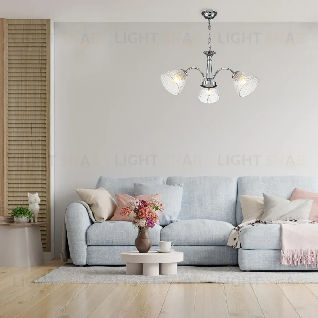 Подвесной светильник Escada Freesia 658/3PL Chrome 658/3PL Chrome