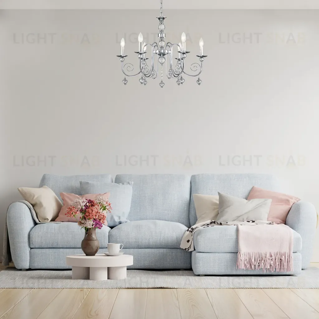 Подвесная люстра Escada Shine 678/6PL Chrome 678/6PL Chrome