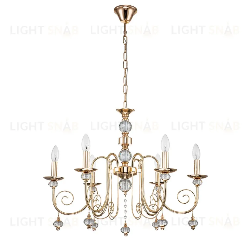 Подвесная люстра Escada Shine 678/6PL Gold 678/6PL Gold