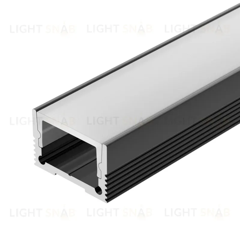 Алюминиевый профиль Arlight SL-SLIM20-H13-2000 BLACK 037112 037112