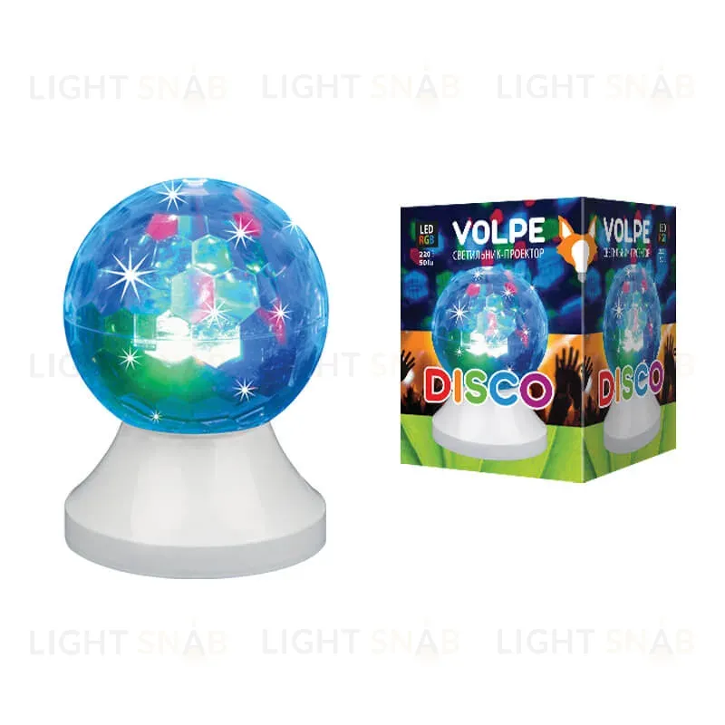 Настольная лампа Volpe ULI-Q311 3,5W/RGB WHITE UL-00002764 ULI-Q311 3,5W/RGB WHITE