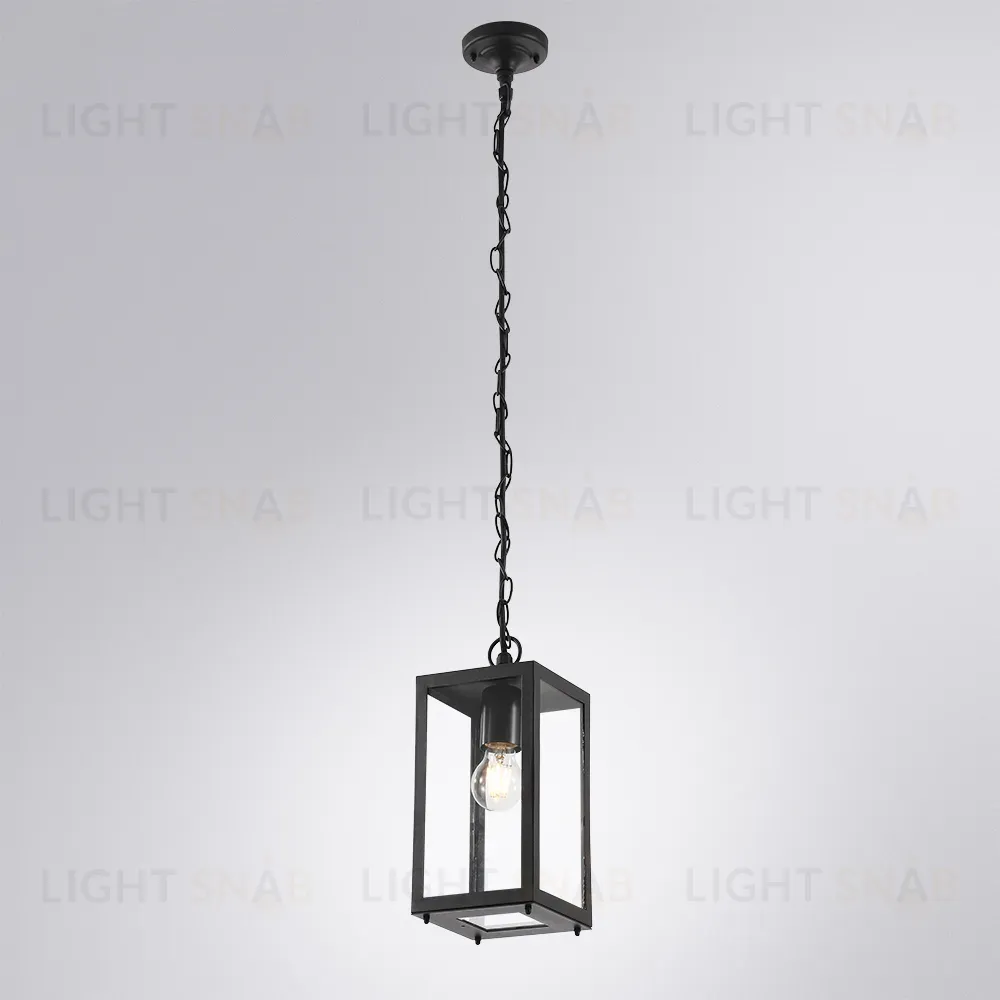 Уличный подвесной светильник Arte Lamp Belfast A4569SO-1BK A4569SO-1BK