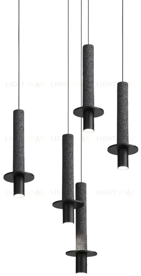 Подвесной светильник iLamp Lofty 10704P/1-D150 BK-GR 10704P/1-D150 BK-GR