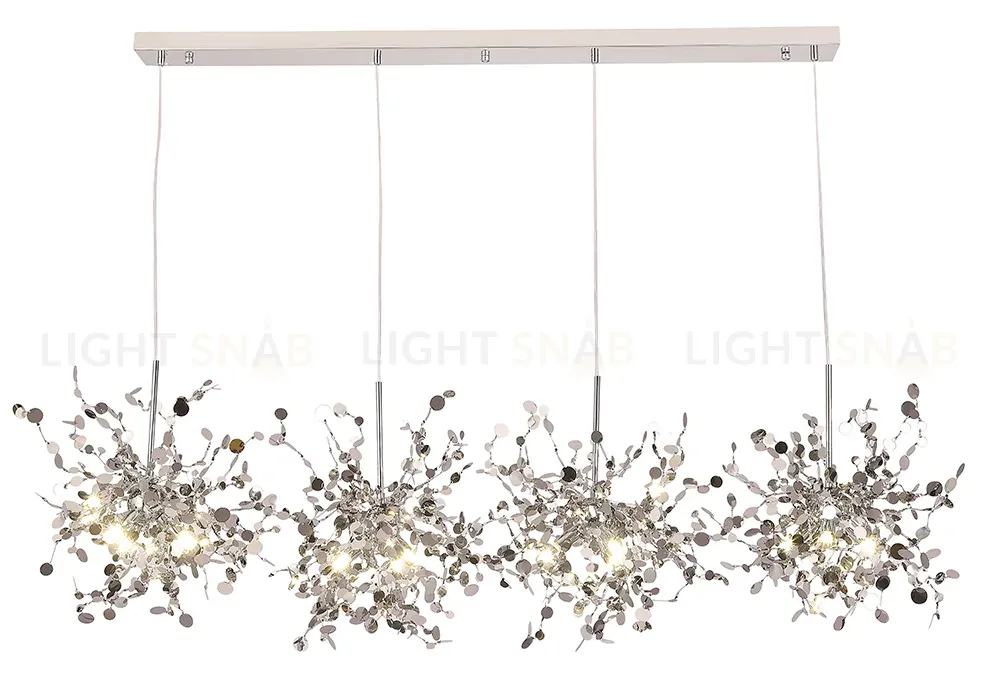 Подвесная люстра Crystal Lux GARDEN SP3х4 L1600 CHROME GARDEN SP3х4 L1600 CHROME