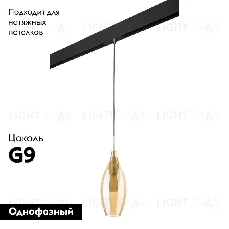 Трековый светильник Lightstar Pentola PRO803023 (803023+595007) PRO803023