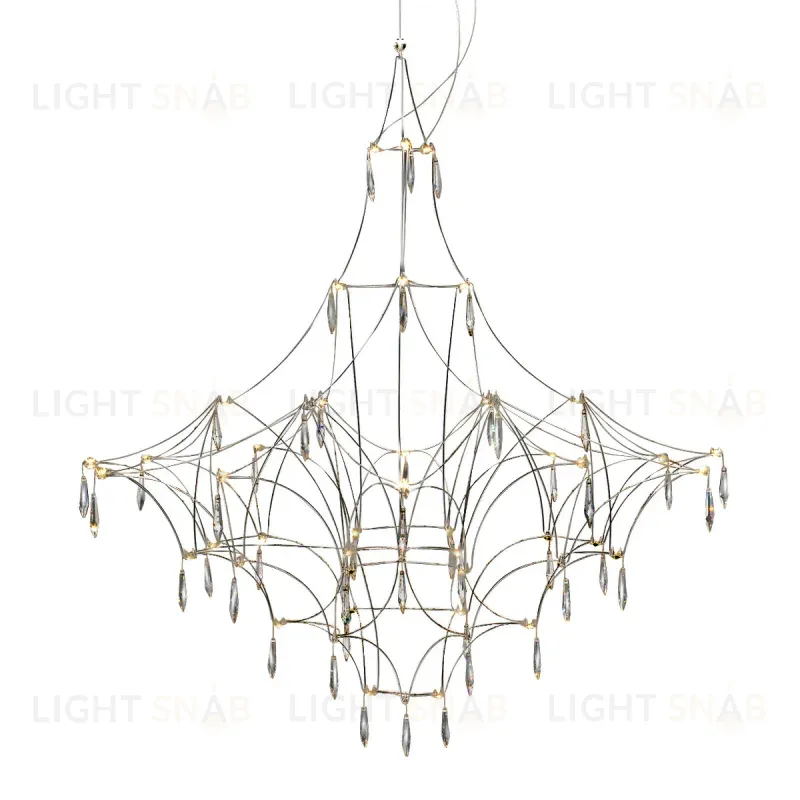 Подвесной светильник Delight Collection Lucciola 9176P/S silver 9176P/S silver