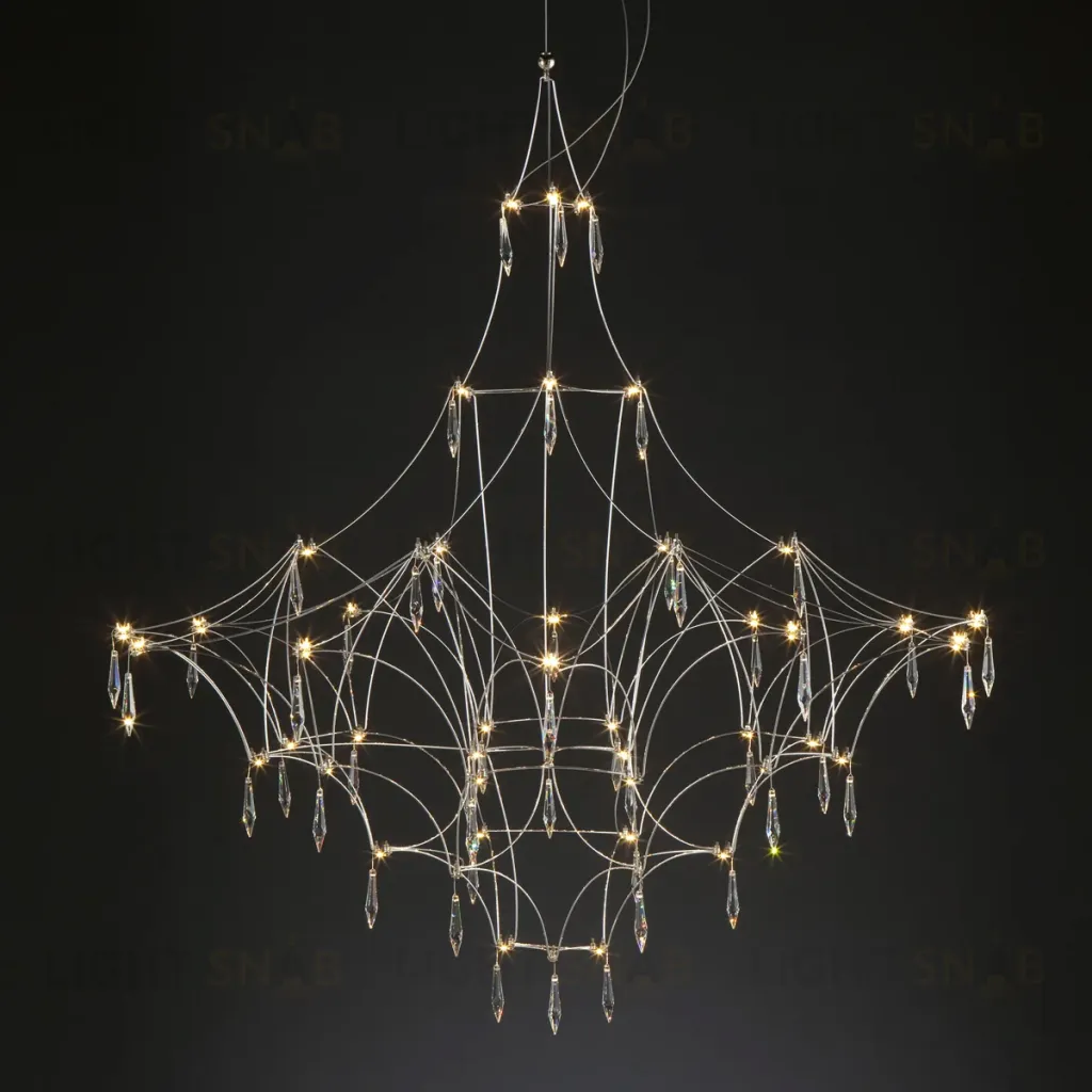 Подвесной светильник Delight Collection Lucciola 9176P/S silver 9176P/S silver