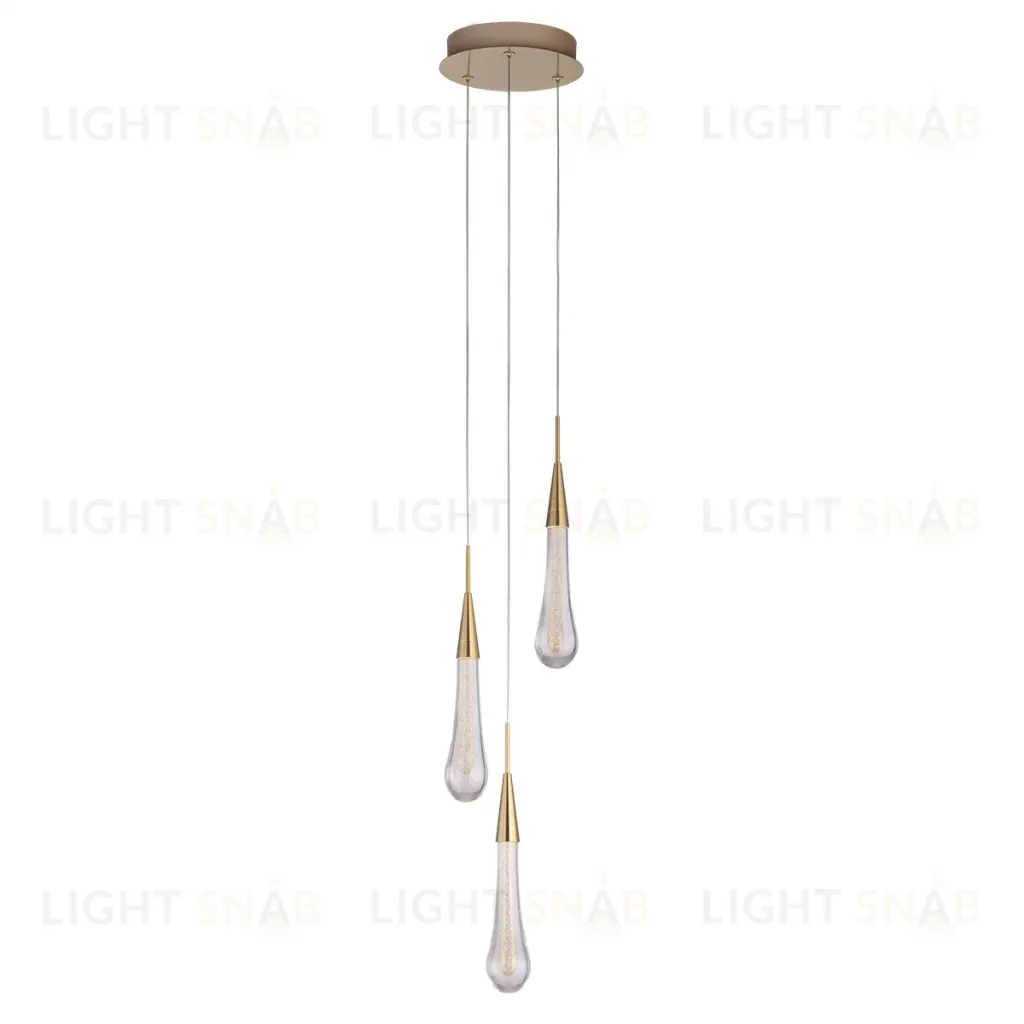 Подвесной светильник Delight Collection Pour MD2060-3A br.brass MD2060-3A br.brass