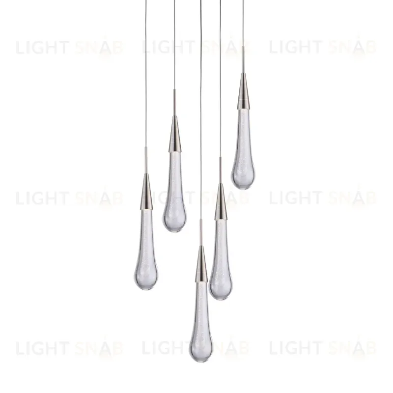 Подвесной светильник Delight Collection Pour MD2060-5A satin nickel MD2060-5A satin nickel