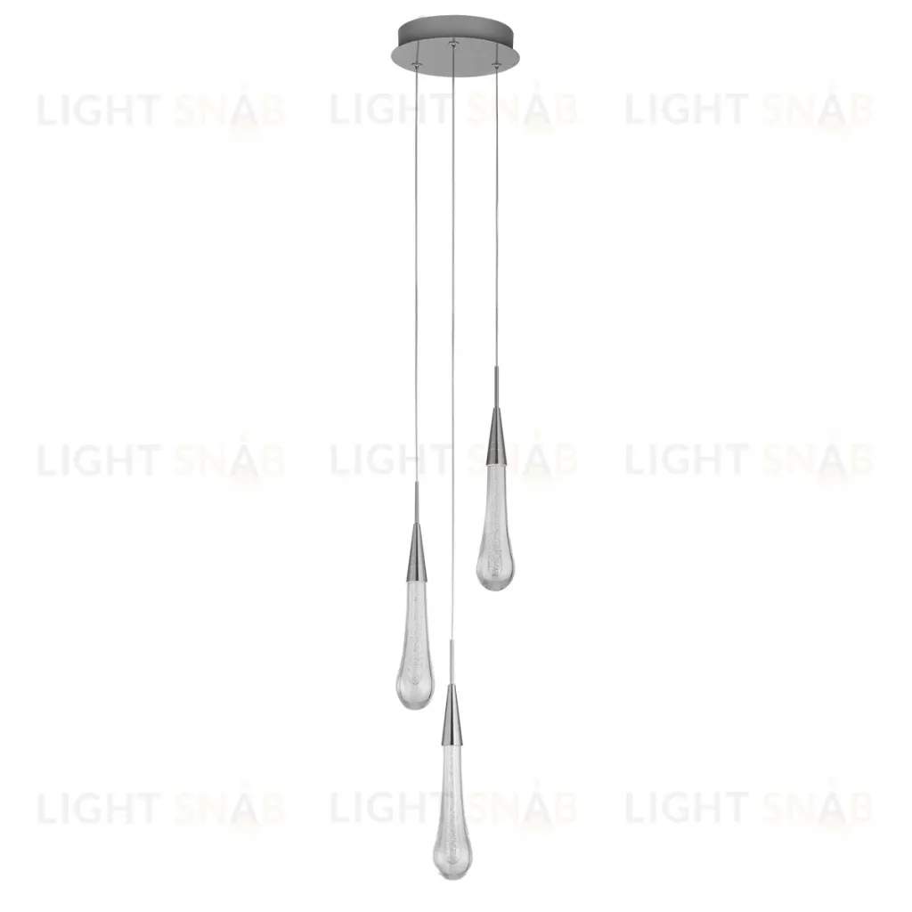 Подвесной светильник Delight Collection Pour MD2060-3A satin nickel MD2060-3A satin nickel
