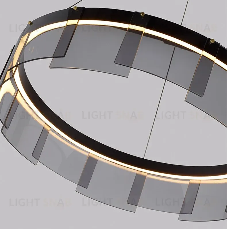 Подвесная люстра Delight Collection Stratos D8825P/S black/smoky D8825P/S black/smoky
