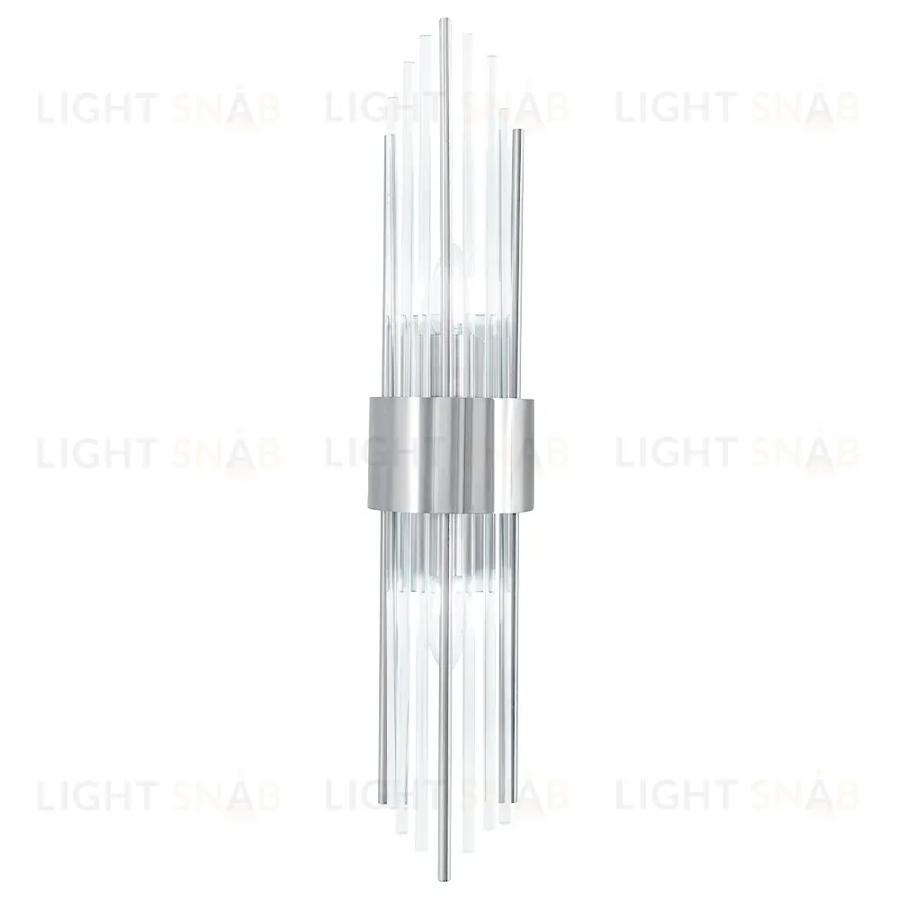 Настенный светильник Crystal Lux ATENTO AP2 CHROME/TRANSPARENTE ATENTO AP2 CHROME/TRANSPARENTE