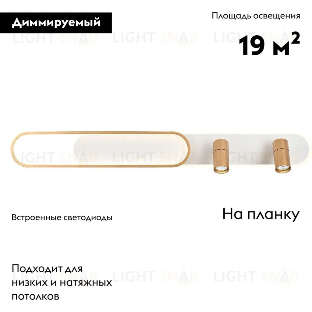 Настенно-потолочный светильник Favourite Planar 4075-2C 4075-2C