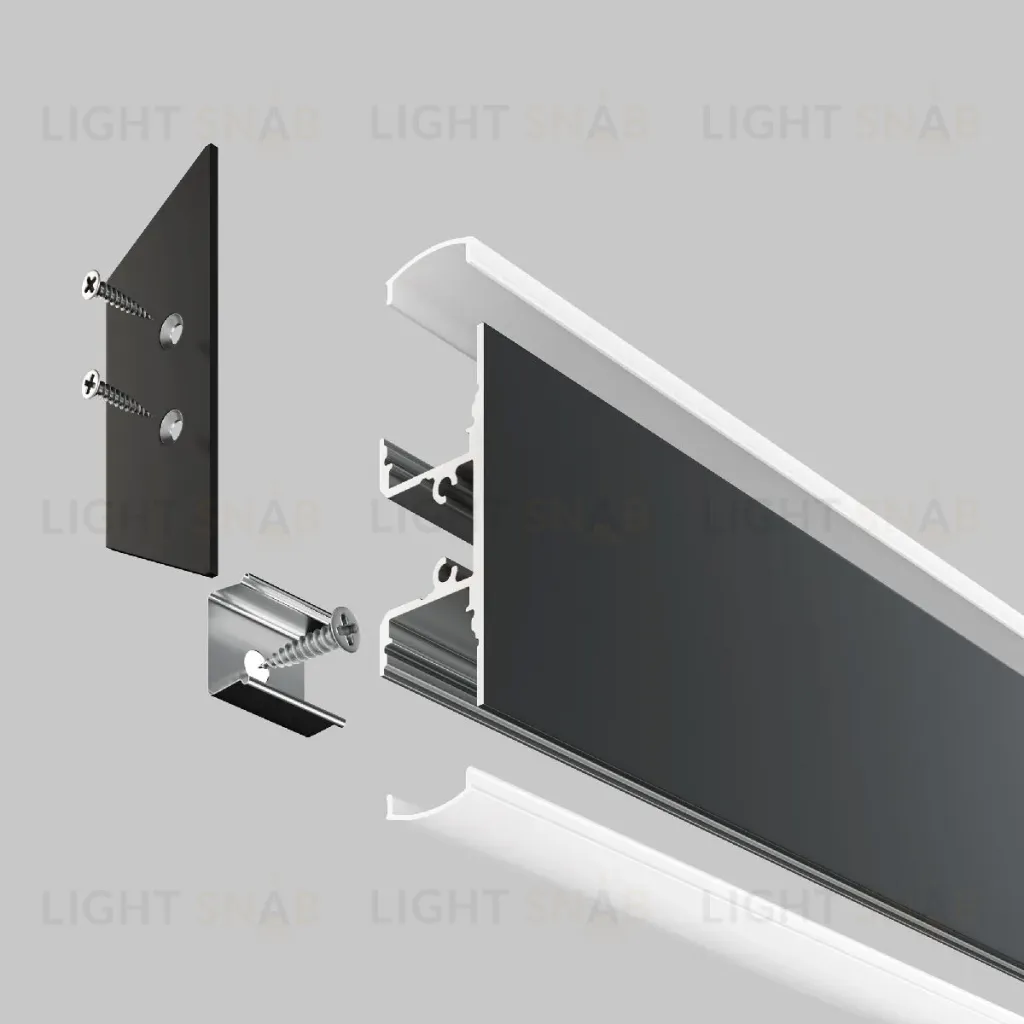 Алюминиевый профиль Maytoni Led strip ALM-1848-B-2M ALM-1848-B-2M