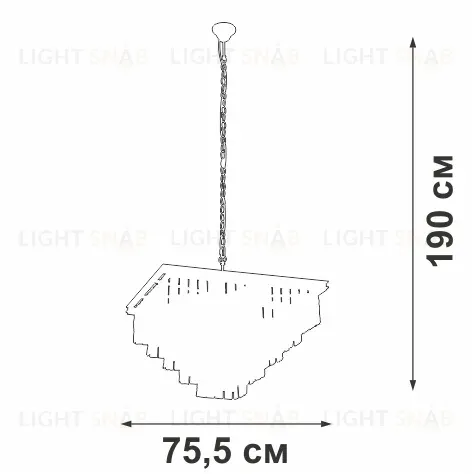 Подвесная люстра Vitaluce V5818-8/13 V5818-8/13