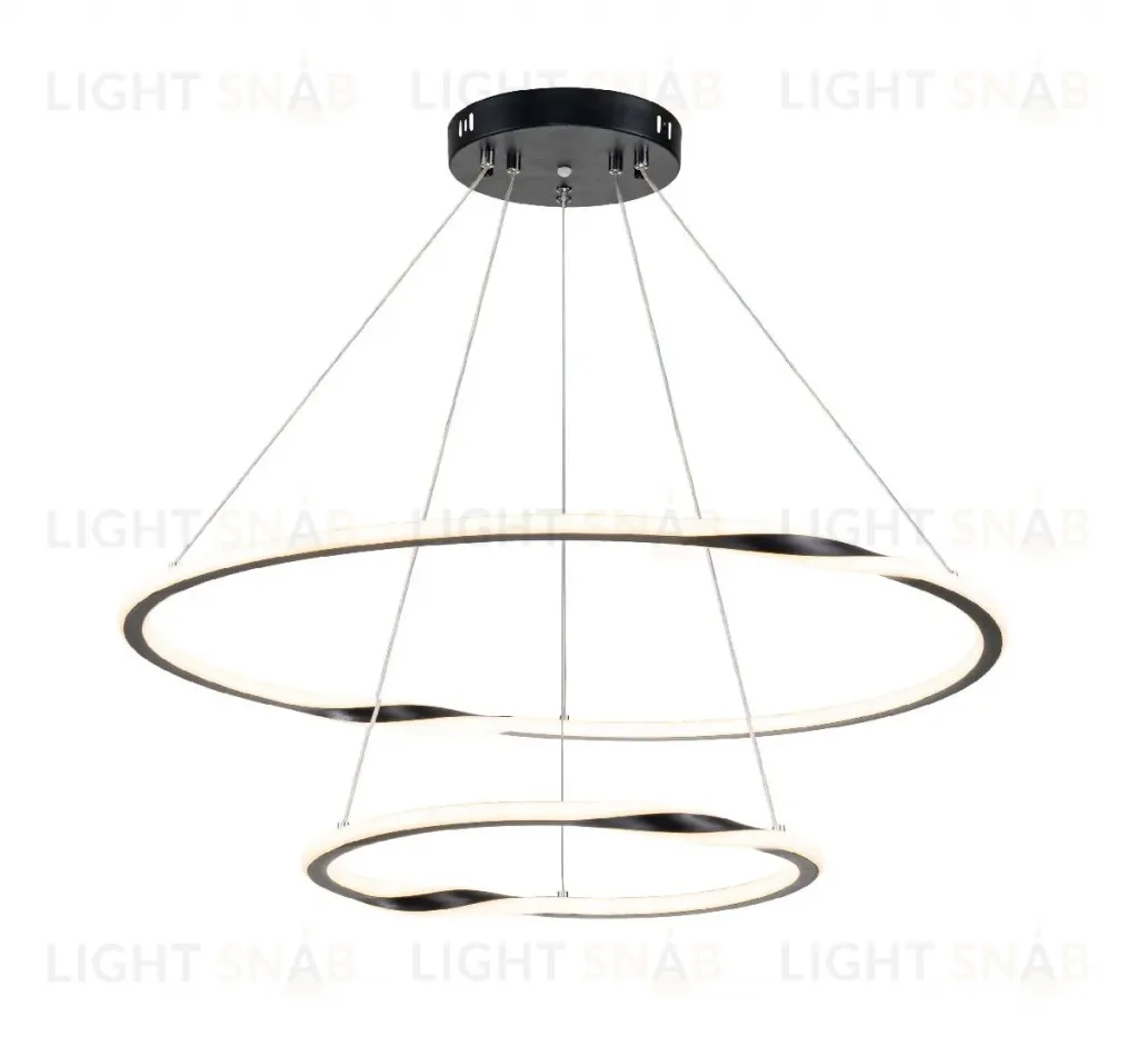 Подвесная люстра Arte Lamp Veritate A2211SP-2BK A2211SP-2BK