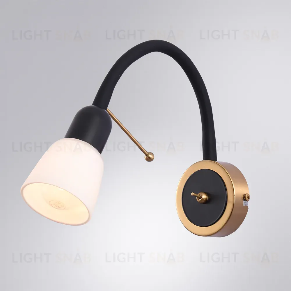 Бра Arte Lamp Lettura A7009AP-1BK A7009AP-1BK