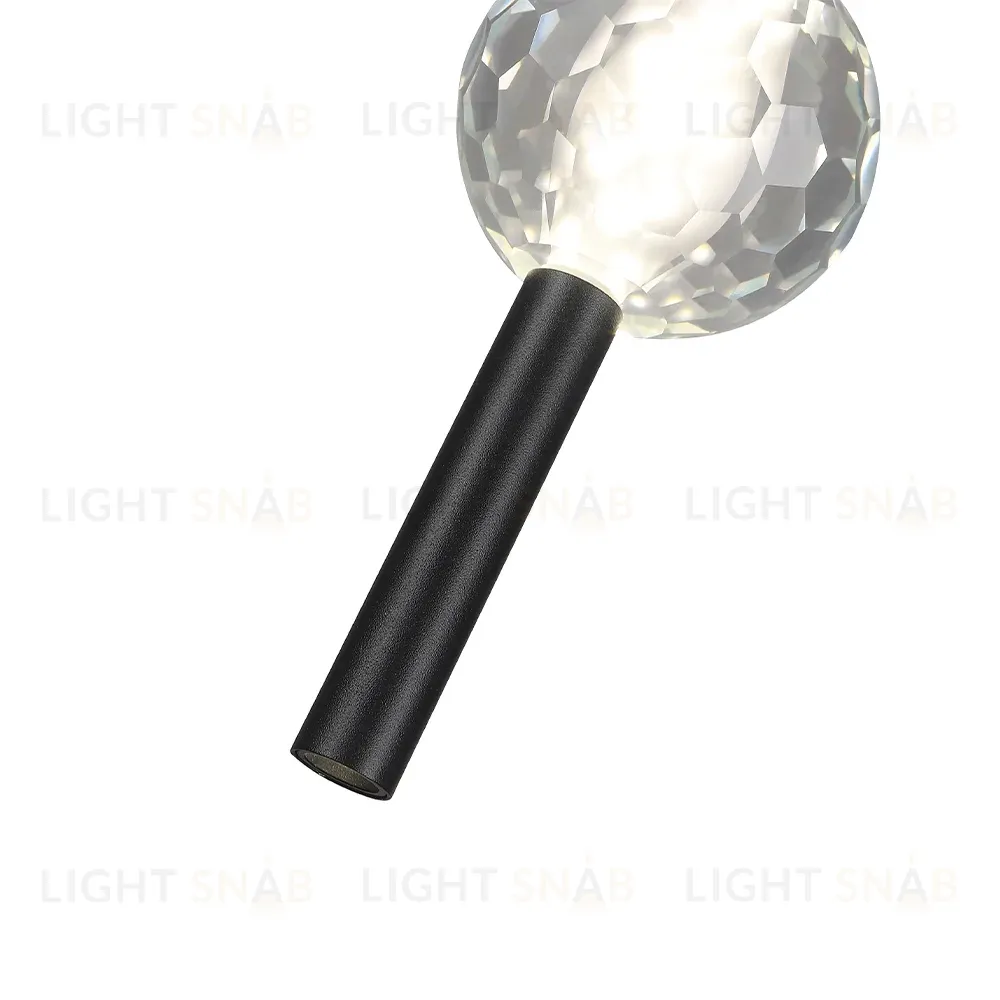 Подвесной светильник Crystal Lux ELVIRA SP8W LED 4000K BLACK ELVIRA SP8W LED 4000K BLACK