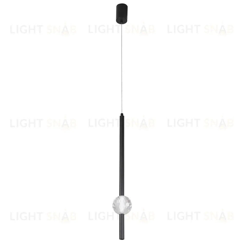 Подвесной светильник Crystal Lux ELVIRA SP8W LED 4000K BLACK ELVIRA SP8W LED 4000K BLACK
