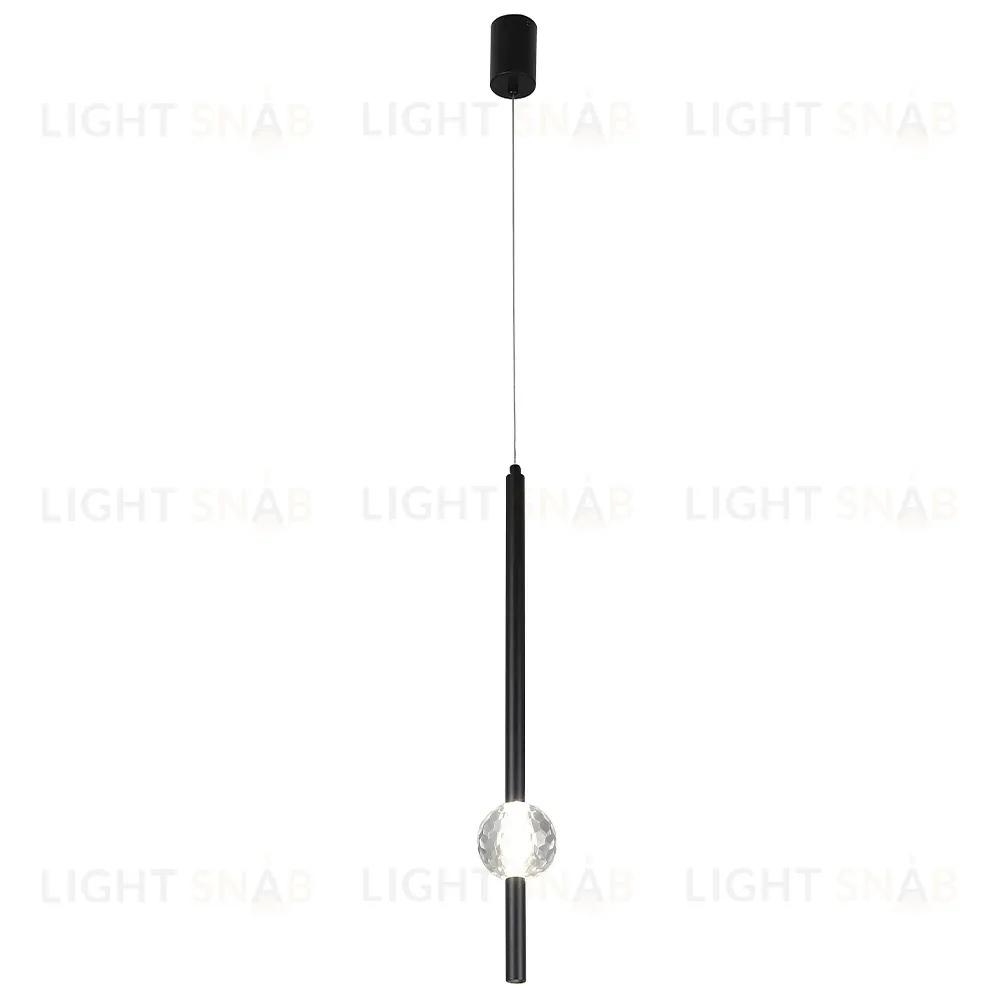 Подвесной светильник Crystal Lux ELVIRA SP8W LED 4000K BLACK ELVIRA SP8W LED 4000K BLACK