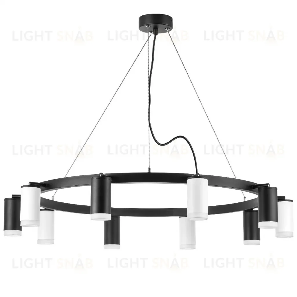 Подвесная люстра Lightstar Rullo (571020+214437-5+214436-5+202430-10) LR0203753650 LR0203753650
