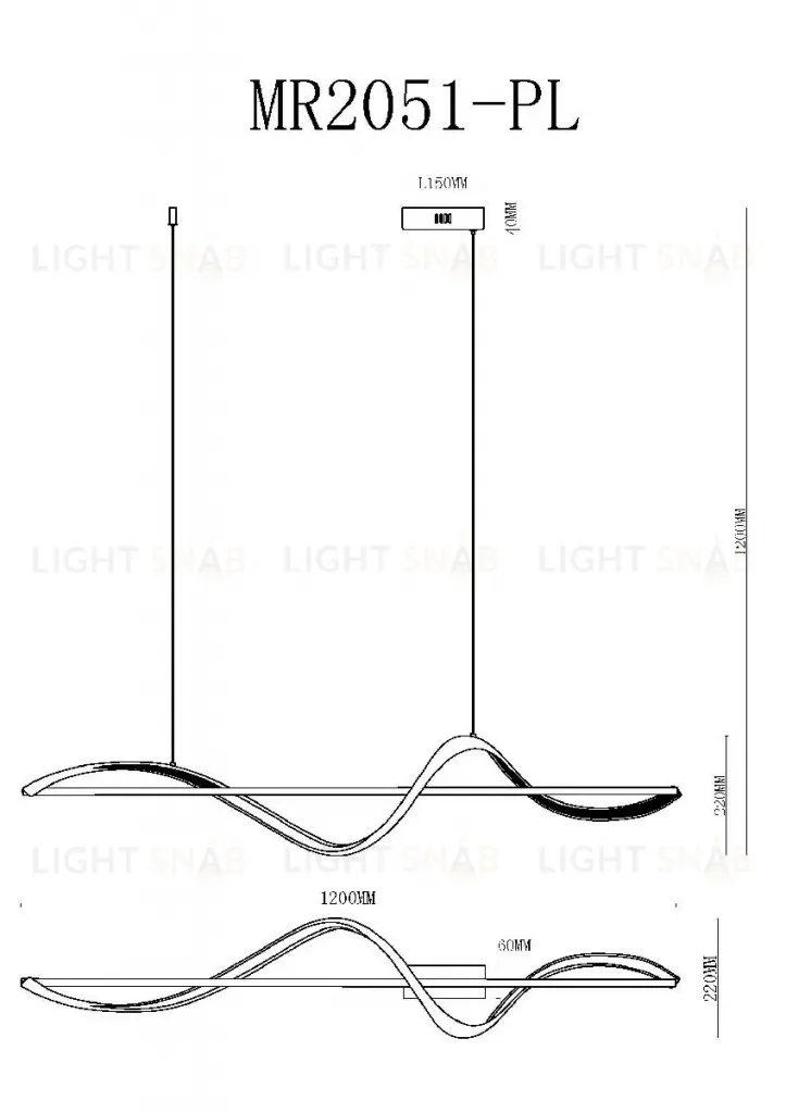 Подвесной светильник MyFar Marry MR2051-PL MR2051-PL