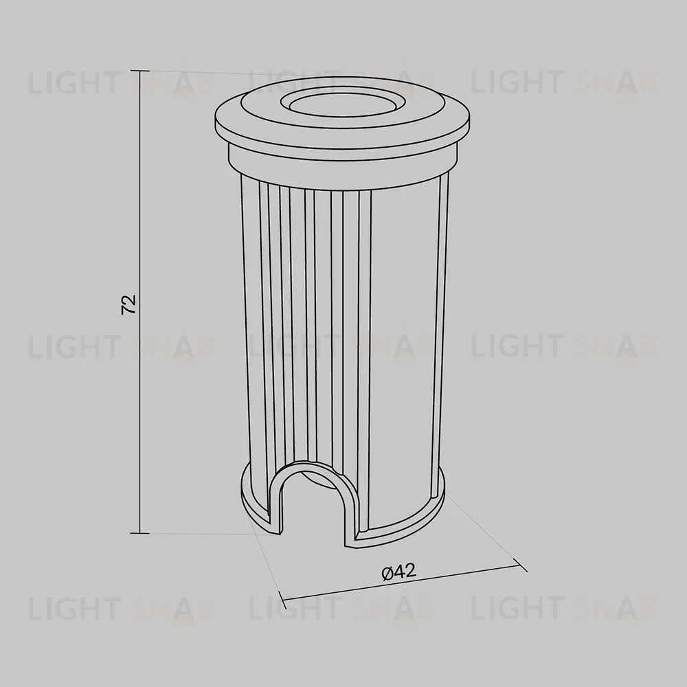 Ландшафтный светильник Maytoni Flash O044DL-L1S3K2 O044DL-L1S3K2
