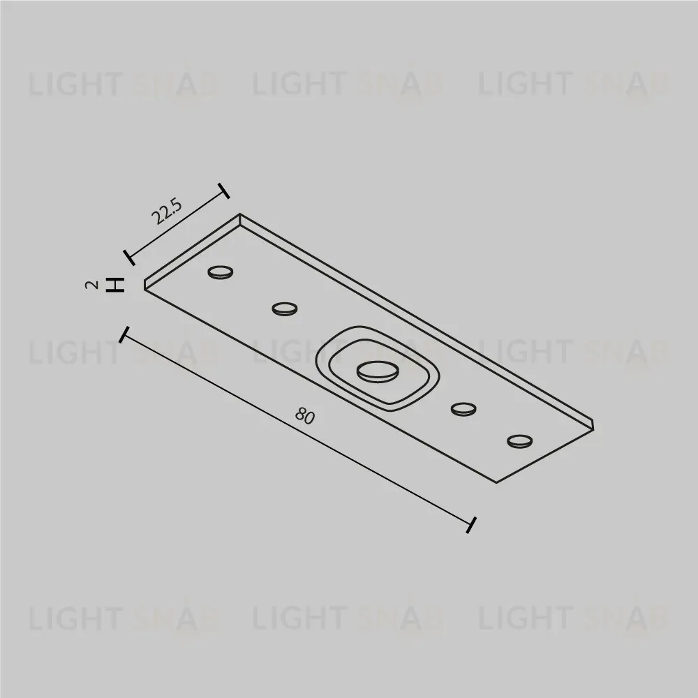 Коннектор прямой Maytoni Magnetic track system Exility TRA034C-21W TRA034C-21W