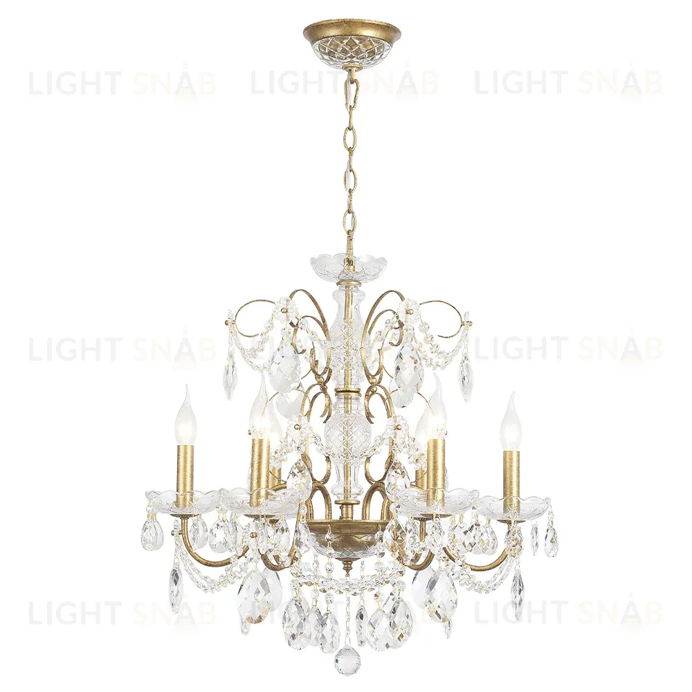 Подвесная люстра Crystal Lux ODELIS SP6 GOLD ODELIS SP6 GOLD