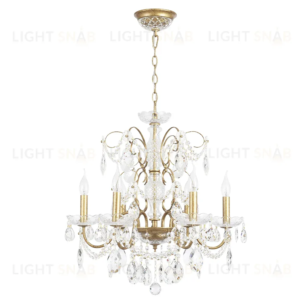 Подвесная люстра Crystal Lux ODELIS SP6 GOLD ODELIS SP6 GOLD