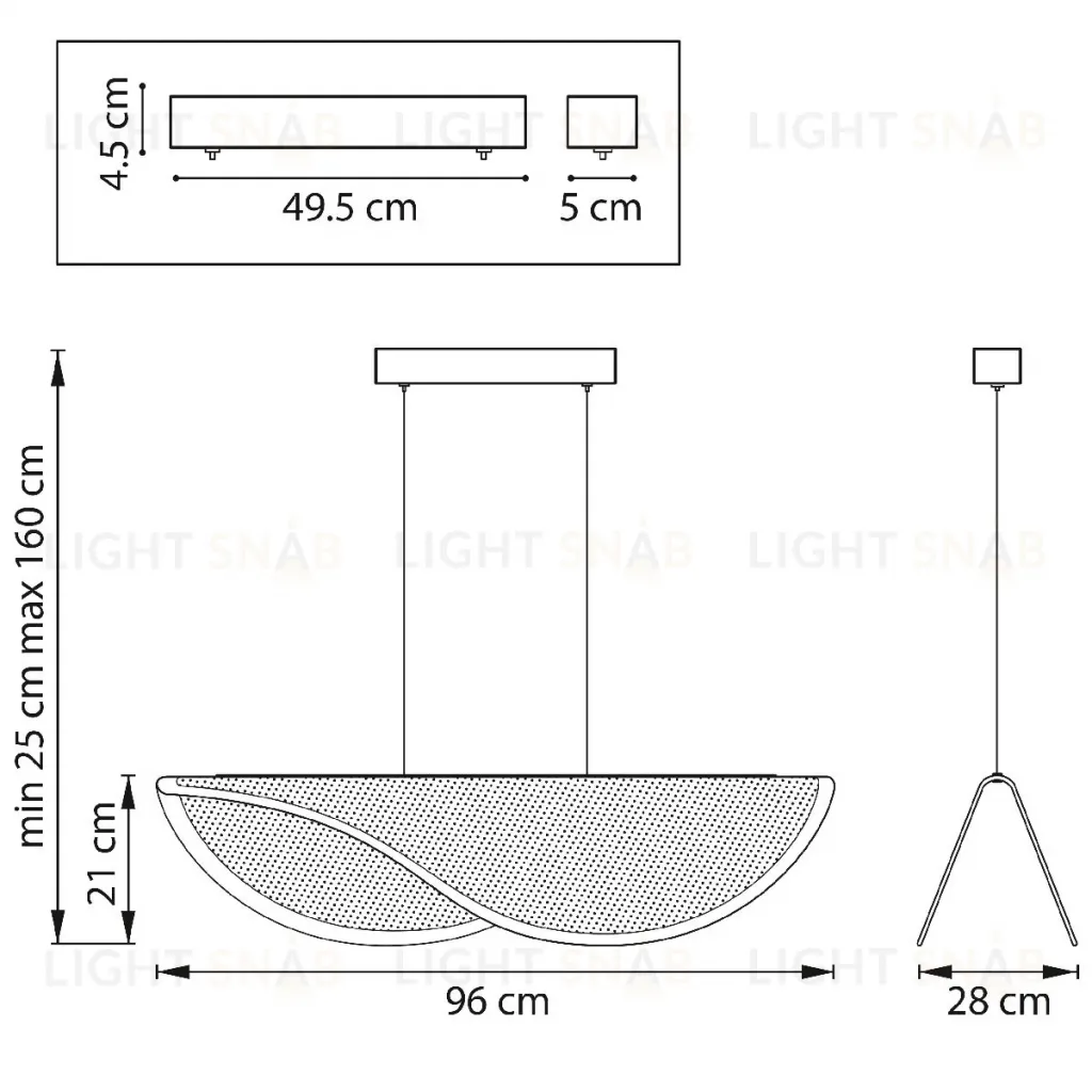 Подвесная люстра Lightstar Varese 731403 731403