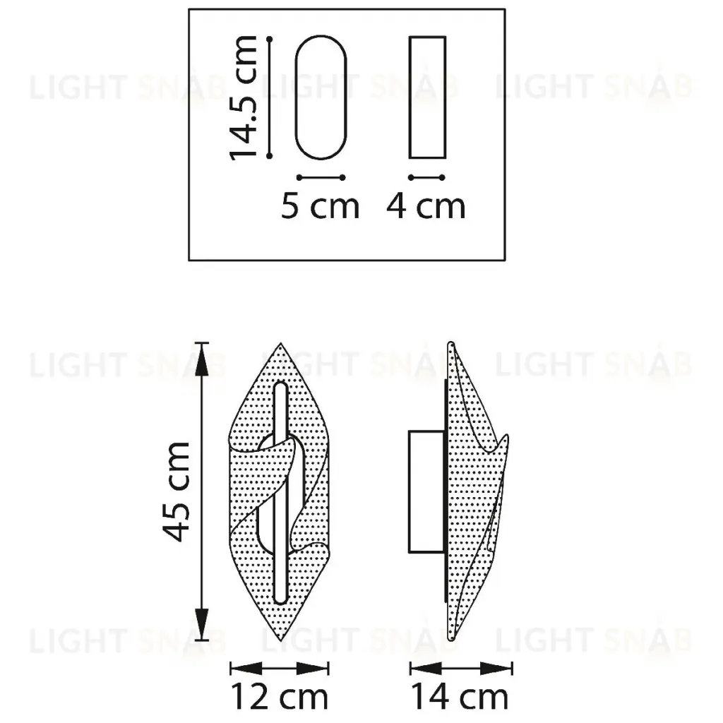 Настенный светильник Lightstar Varese 731653 731653