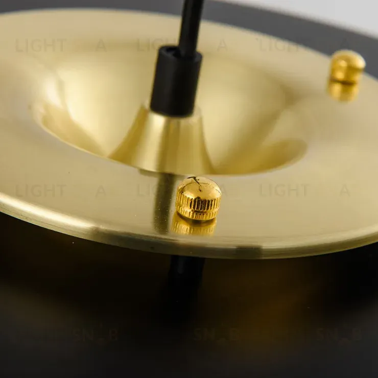 Подвесной светильник DeLight Collection Revolve 9187P black/gold 9187P black/gold