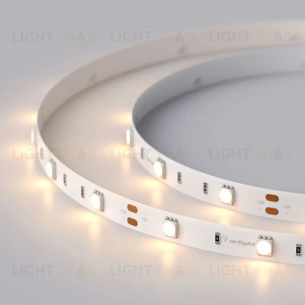 Светодиодная лента Arlight RT-B30-10mm 12V Warm2700 (7.2 W/m, IP20, 5060, 5m) 010594(2) 010594(2)