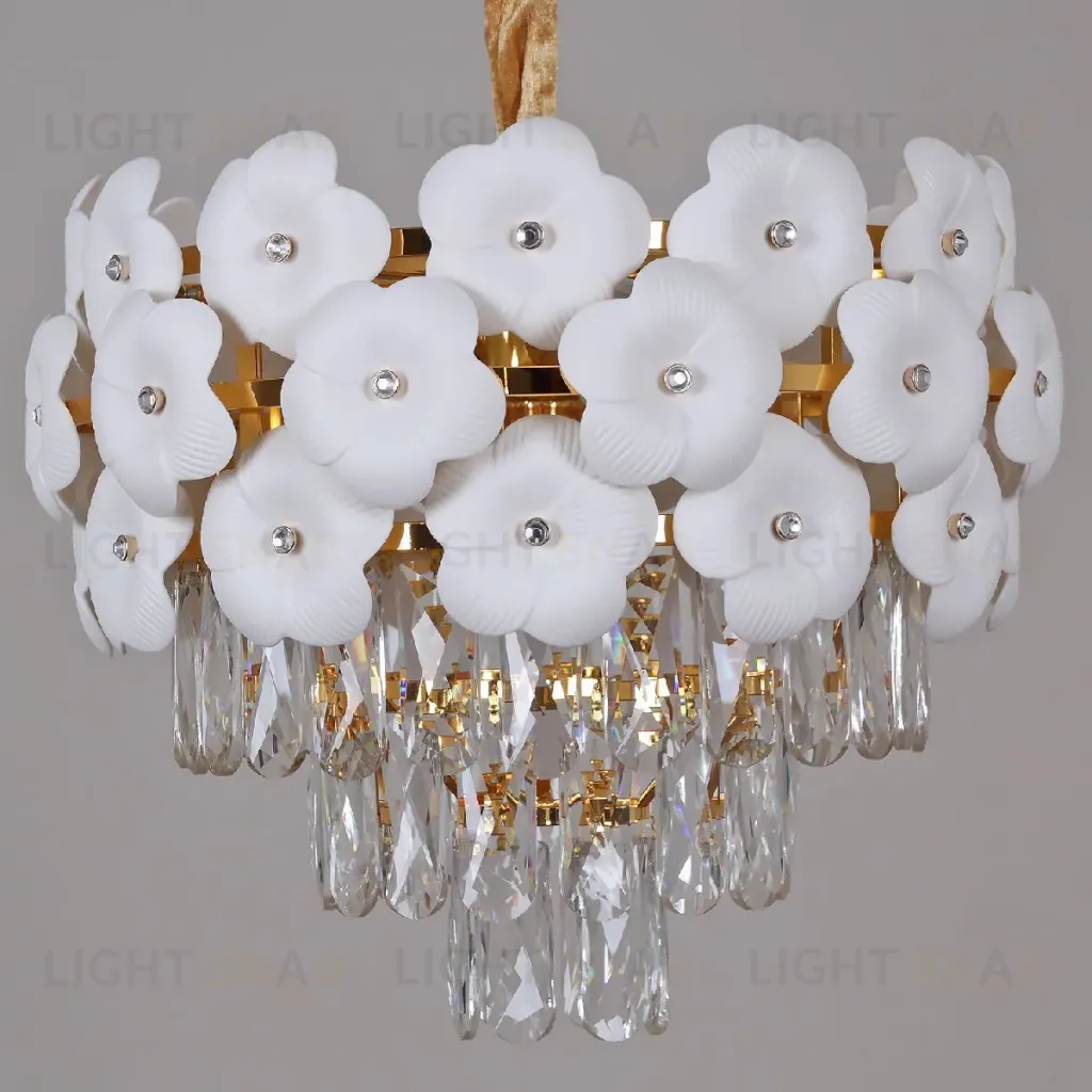 Подвесная люстра Illumico IL8139-5РLY-39 GD WT IL8139-5