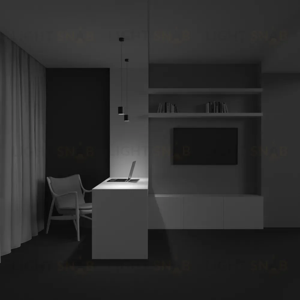 Подвесной светильник Maytoni Technical Pendant Polar P088PL-GX53-B P088PL-GX53-B