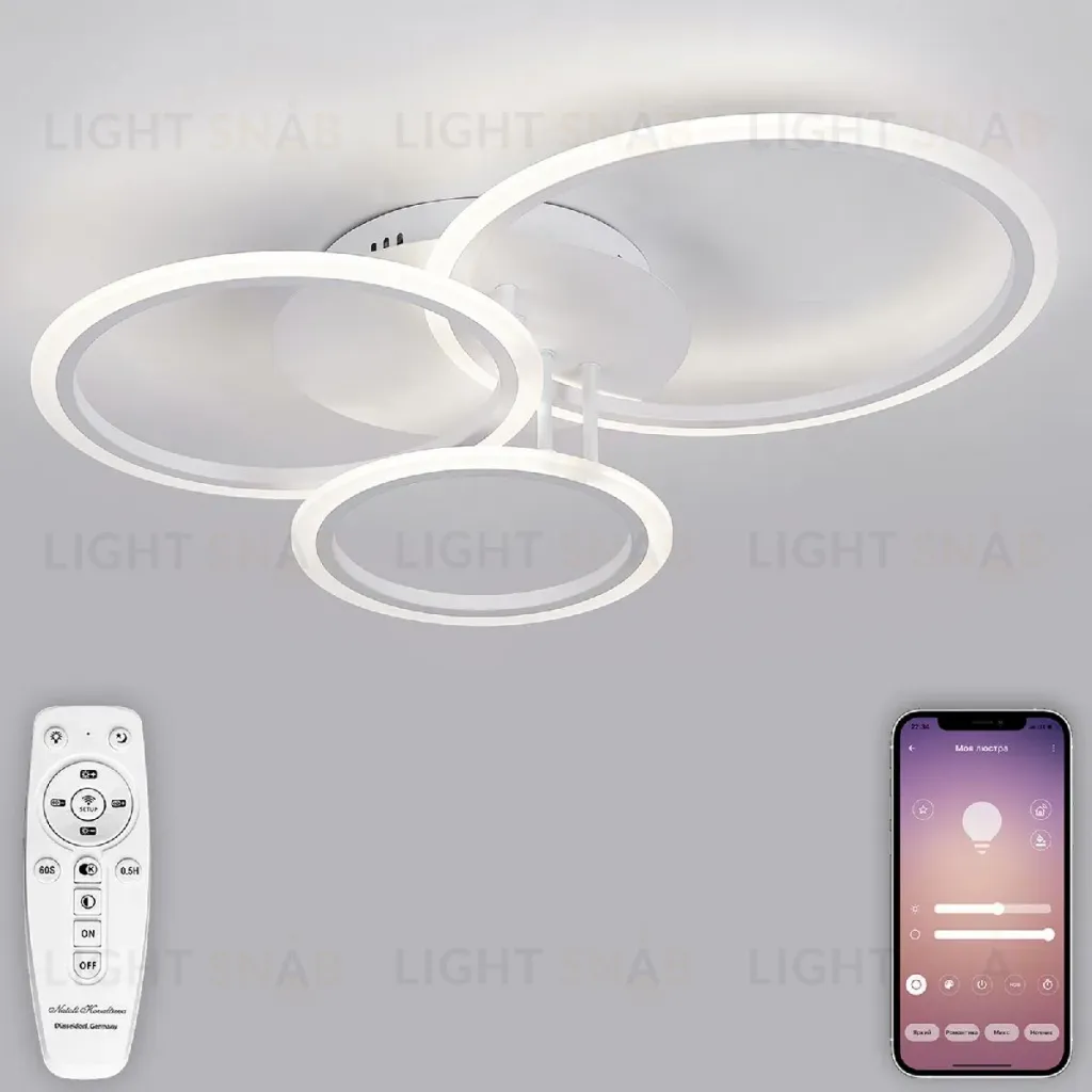 Потолочная люстра Natali Kovaltseva Pure LED LAMPS 81175 LED LAMPS 81175