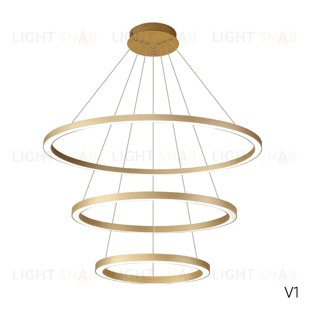 Подвесная люстра Crystal Lux FORTUNA SP158W LED GOLD FORTUNA SP158W LED GOLD