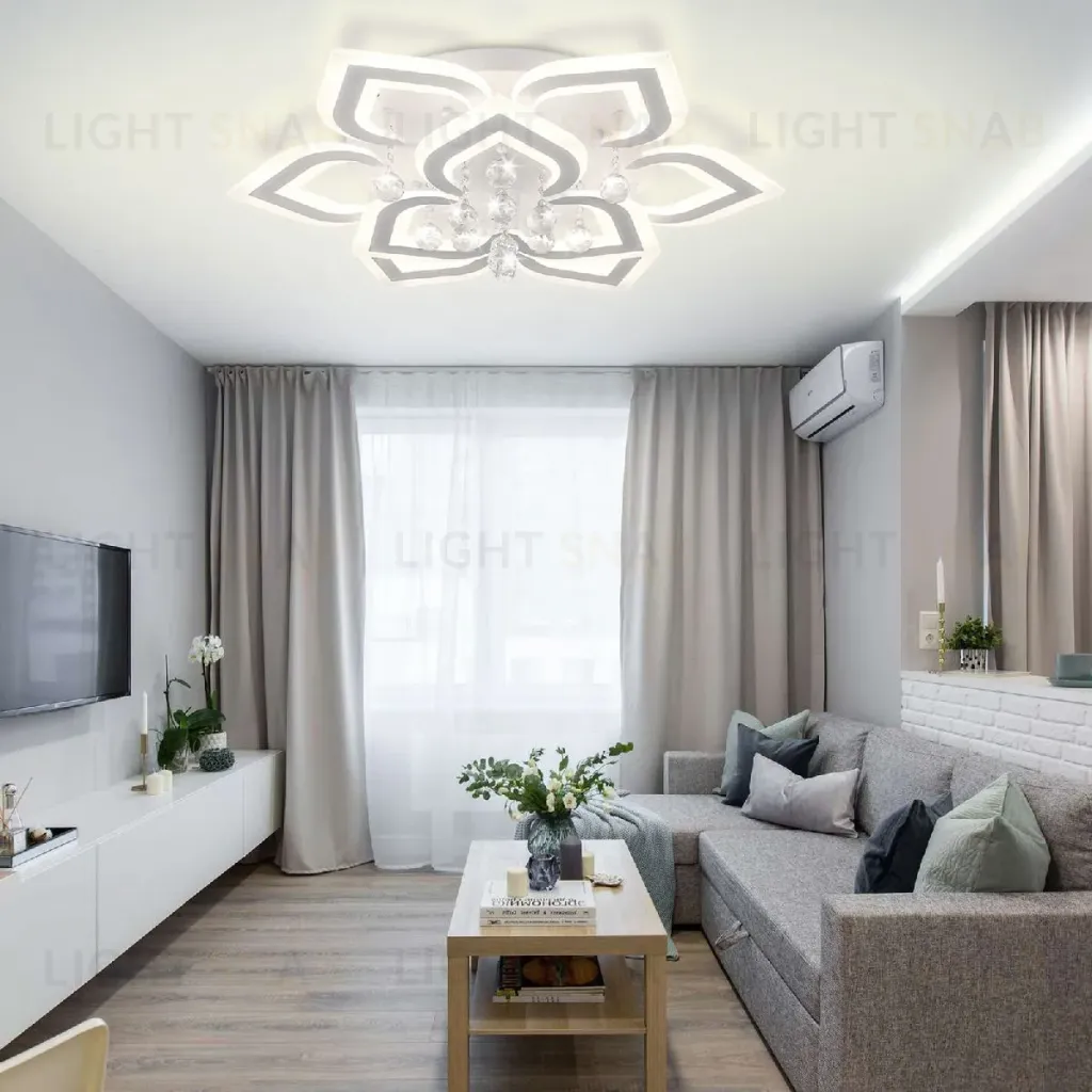 Потолочная люстра Natali Kovaltseva Cascade LED LAMPS 81158 LED LAMPS 81158