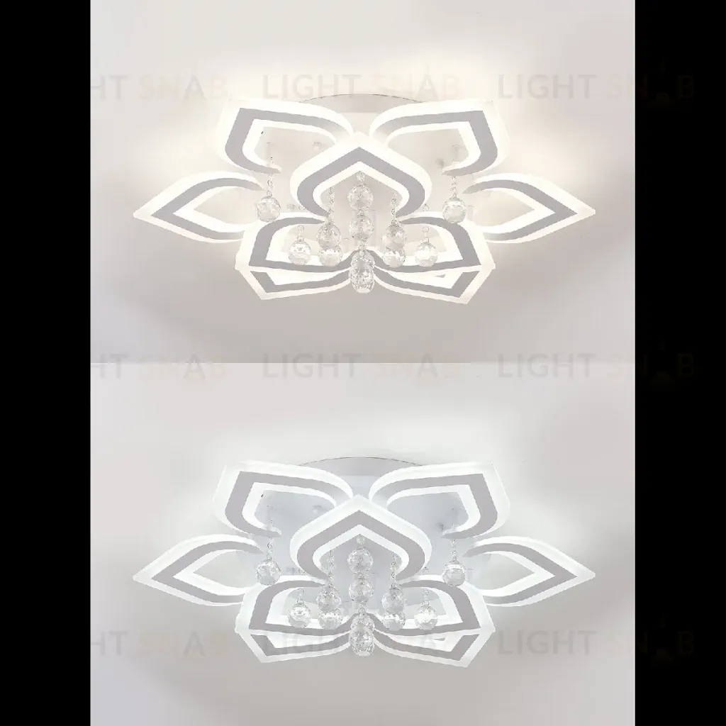 Потолочная люстра Natali Kovaltseva Cascade LED LAMPS 81158 LED LAMPS 81158