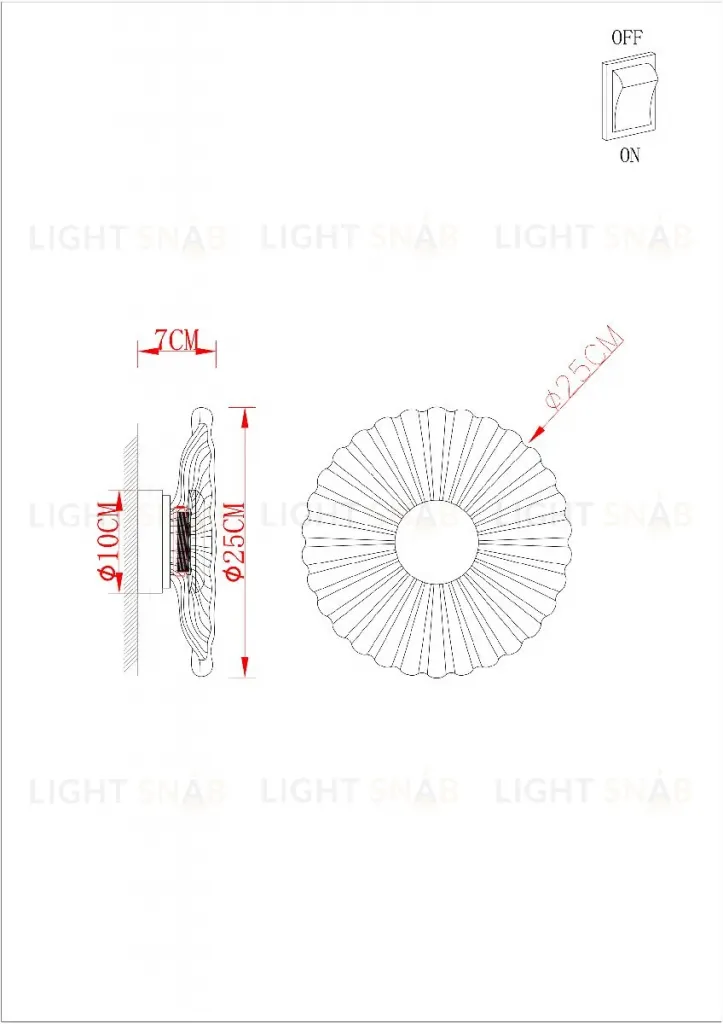 Настенный светильник Arte Lamp Cherish A2097AP-12GO A2097AP-12GO
