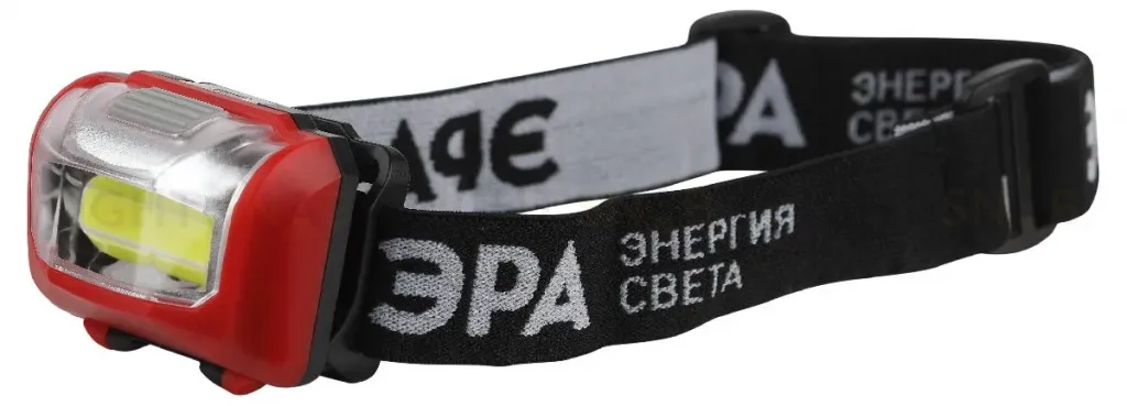 Фонарь налобный Пиранья на батарейках Эра GB-709 Б0052751 Б0052751