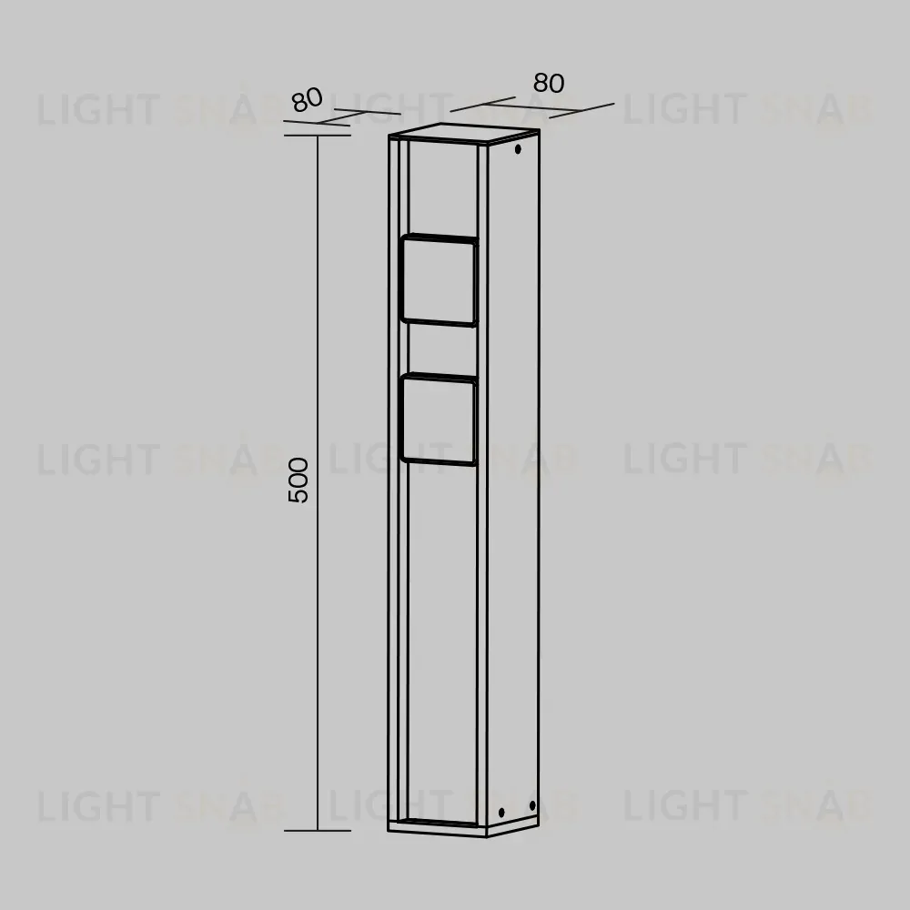Уличная розетка Maytoni Socket O459FL-GF02SC O459FL-GF02SC