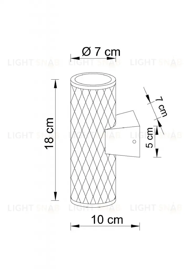 Уличный настенный светильник Arte Lamp Hyadum A3458AL-2BK A3458AL-2BK