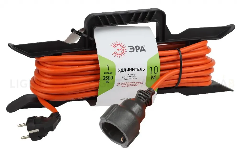 Удлинитель силовой Эра UFx-1e-3x1.5-10m Б0046828 Б0046828