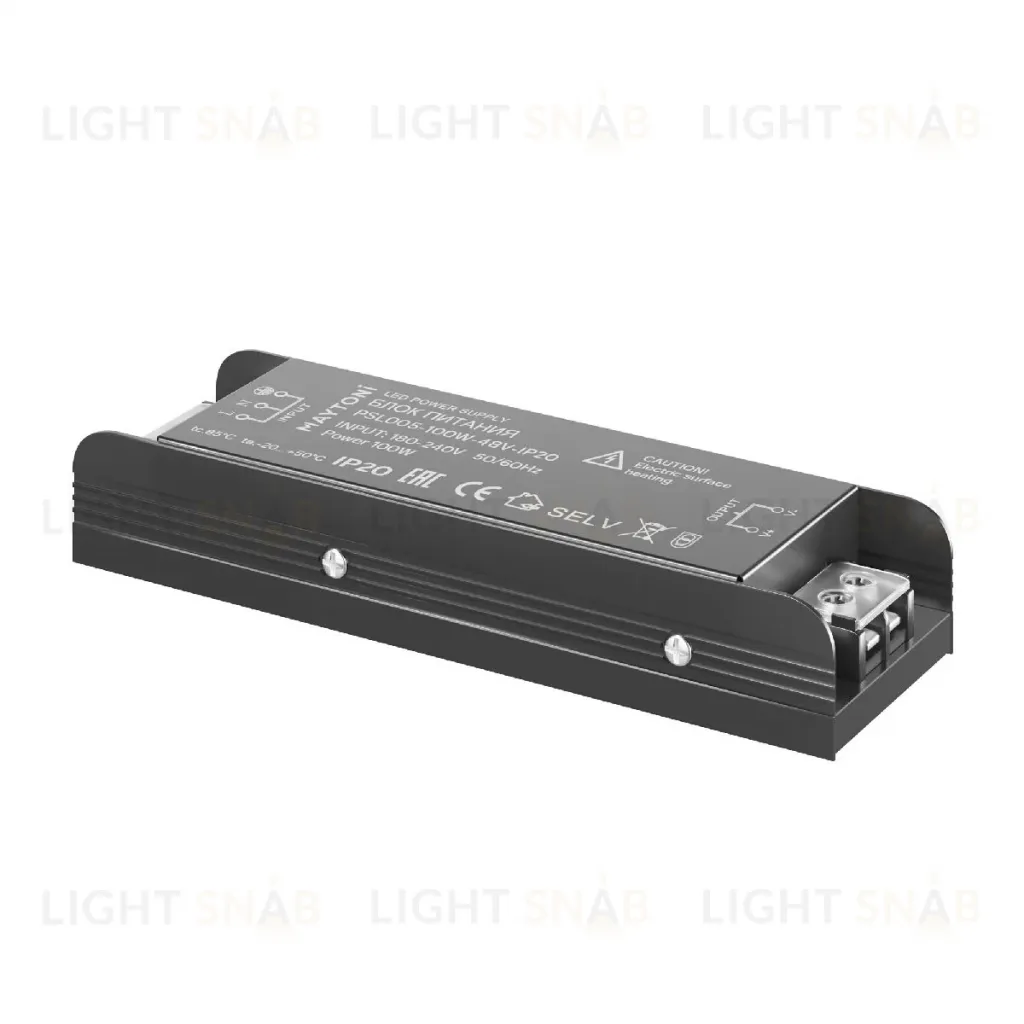 Блок питания Maytoni Power Supply Magnetic PSL005-100W-48V-IP20 PSL005-100W-48V-IP20