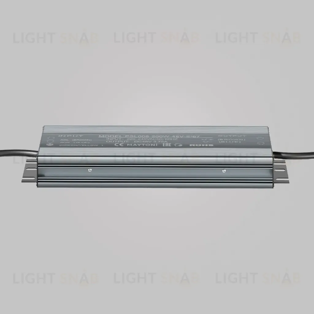 Блок питания Maytoni Power Supply Magnetic PSL008-200W-48V-IP67 PSL008-200W-48V-IP67