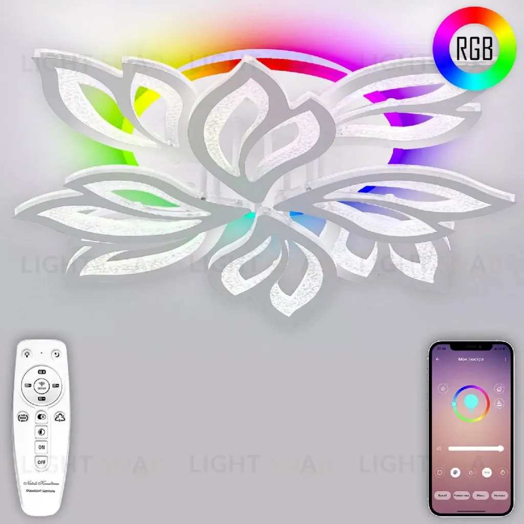Потолочная люстра Natali Kovaltseva Sand LED LAMPS 81336 LED LAMPS 81336