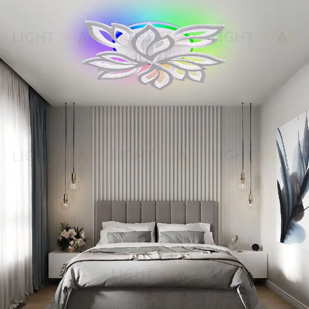 Потолочная люстра Natali Kovaltseva Sand LED LAMPS 81336 LED LAMPS 81336