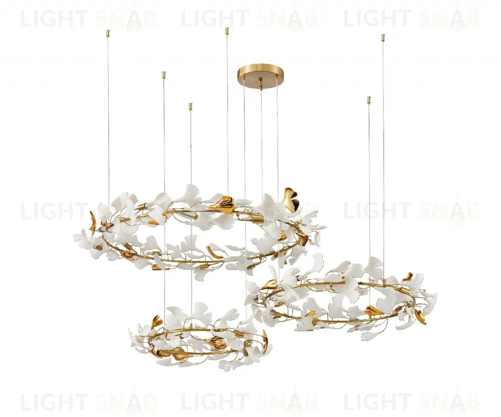 Подвесная люстра Kink Light Сири 07868-100+80+60P,36 07868-100+80+60P,36